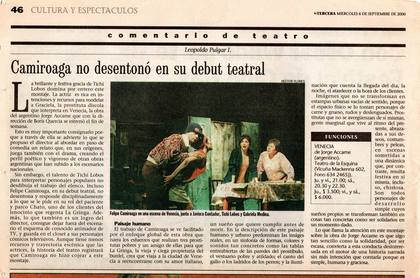 Venecia - La Tercera 06-08-2000